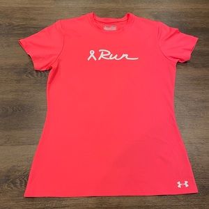 💕 Under Armour breast cancer awareness shirt